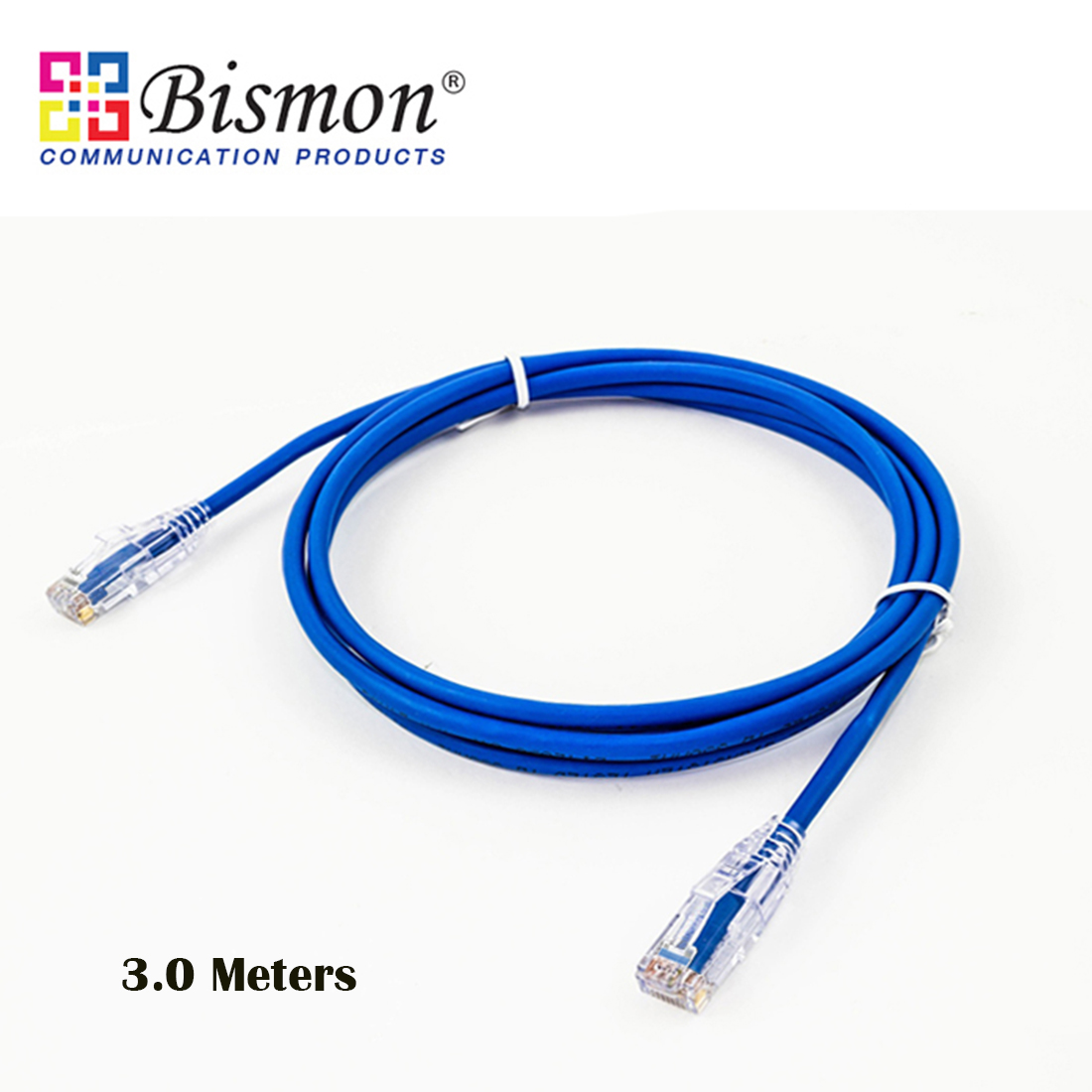 3-0-Meters-Cat-6-UTP-Patch-Cord-Blue-color-Boot-สีไส-High-Grade